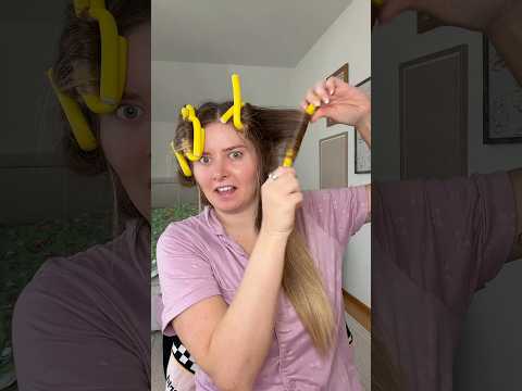 Paulas Haar Nudeln 😂 glaub ihr das wird gut?? 🫣