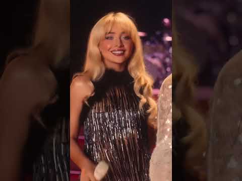 I'm rewatching @sabrinacarpenter's A Nonsense Christmas on @Netflix, this shoot was SO fun!! 😂