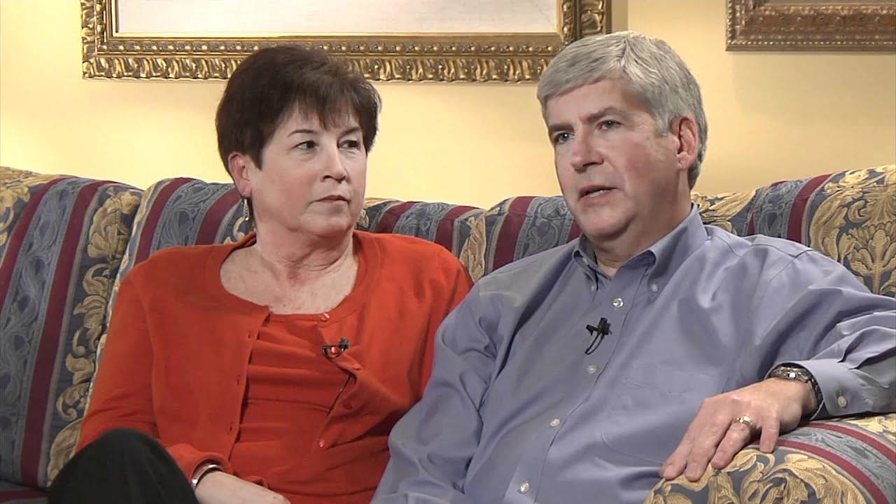 Michigan Governor Rick Snyder and Sue Snyder interview - YouTube