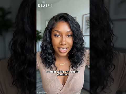 The perfect C-part creates the prettiest face-framing look 😍✨#klaiyiwig #klaiyihair #foryou #fyp