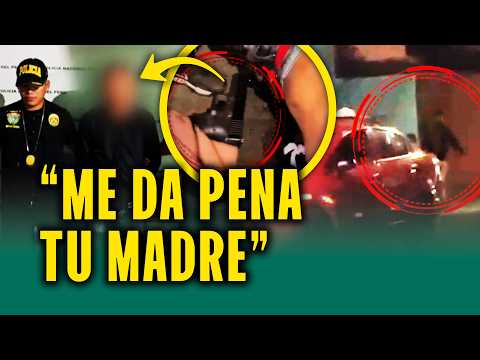 Lo capturan, le hallan arma y se arrodilla para pedir perdón: Así cayó menor que asaltaba taxistas