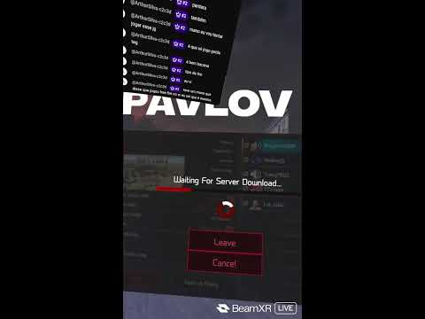 LIVE TESTE EM VR/ PAVLOV