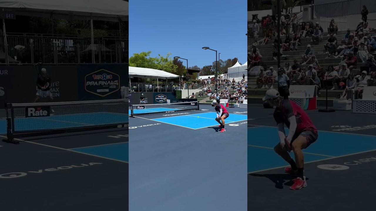 Crazy pickleball points 🔥