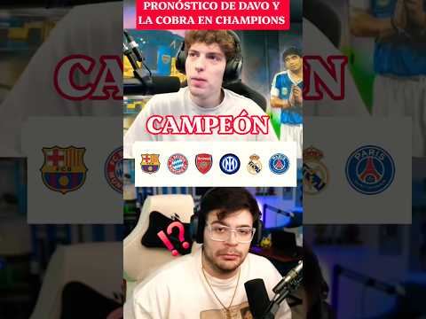 💥👉PRONÓSTICO EN CHAMPIONS DE DAVO Y LA COBRA #barça #<strong>psg</strong> #<strong>arsenal</strong> #shorts #futbol #realmadrid