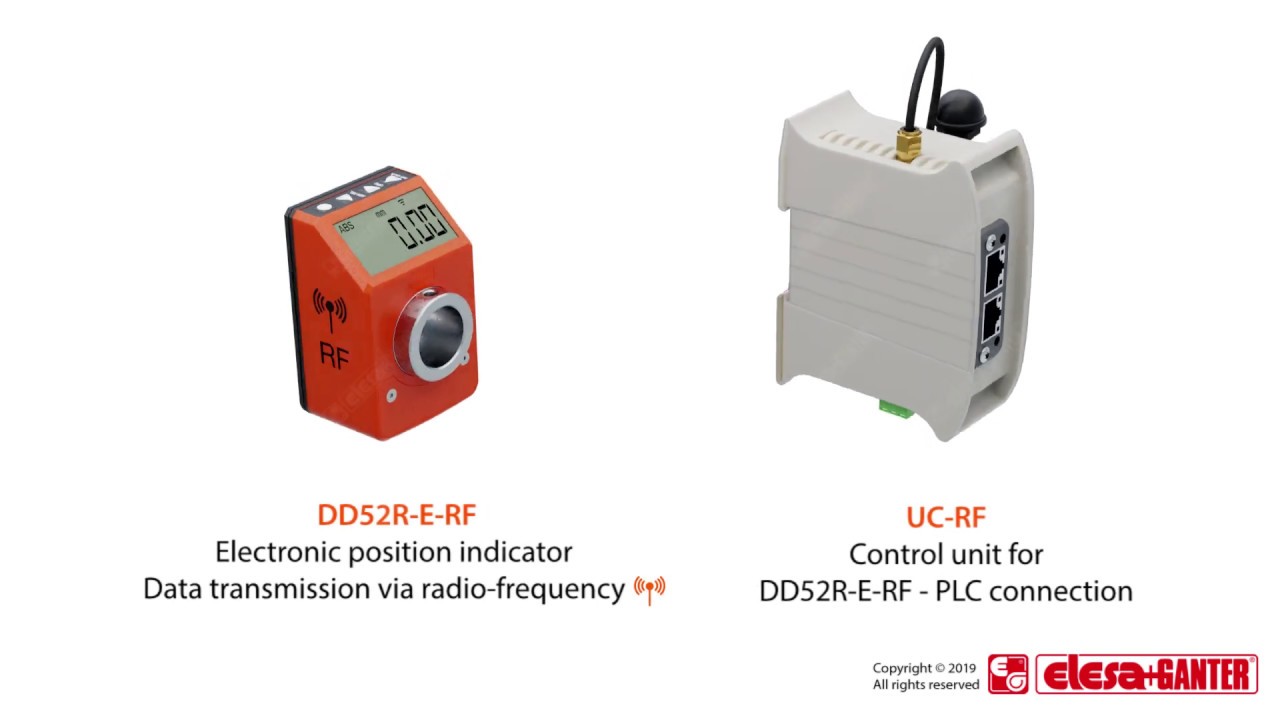DD52R-E-RF bežični indikatori pozicije: Karakteristike i način funkcionisanja video