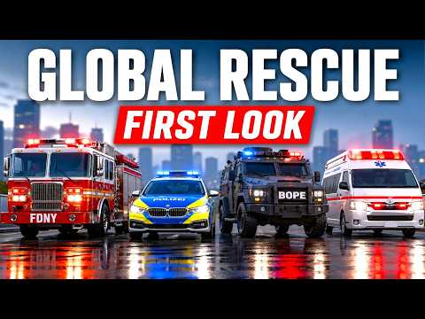 Global Rescue – FDNY, Polizei, BOPE & Japanese EMS in Action! 4K
