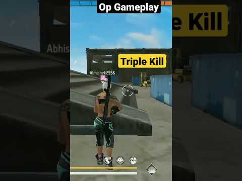 Op Gameplay # Triple Kill # FreeFire Max ❤❤❤#Bermuda # Mill.