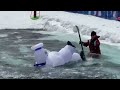 Spring’s wacky pond skimming tradition returns to New Hampshire  - 01:14 min - News - Video