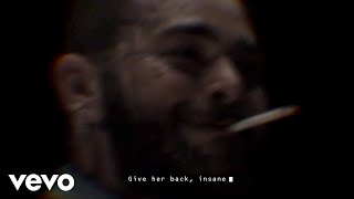 Insane – Post Malone (Lyrical) Video HD