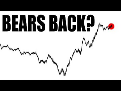 Stock Market Rally FADES... Are the Bears Back?