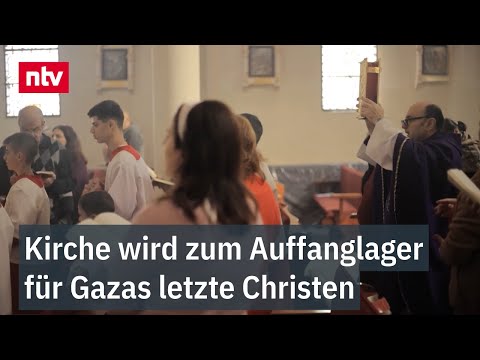 Zuflucht vor Israels Raketen: Kirche wird zum Auffanglager für Gazas letzte Christen | ntv