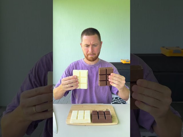 How To Share Giant Chocolate Properly 😎🍫❤️ #shorts #khamitovy #martaandrustam