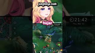 punya jungler cuek banget #mediashare #vtuber #mlbb