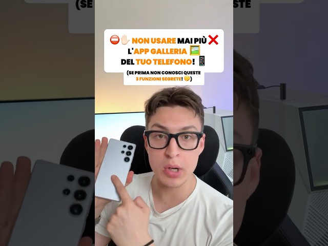 3 funzioni SEGRETE dell'app GALLERIA!