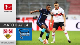 VfB Stuttgart — Hertha Berlin 2-2 | Highlights | Matchday 14 – Bundesliga 2021/22
