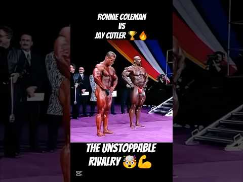🏆 Ronnie Coleman vs Jay Cutler – The Greatest Rivalry in Bodybuilding History#foryou #bodybuilding