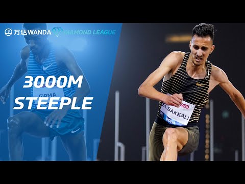 Soufiane El Bakkali in 3000m steeplechase photo finish in Doha - Wanda Diamond League 2022