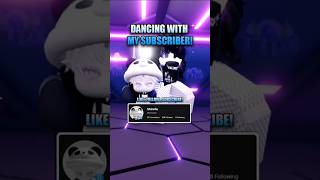 Dancing with My Subscriber!✨| Acelerada✨| #roblox #robloxedit #robloxd