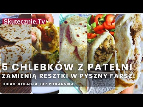 Chlebki świata z patelni – 5 prostych przepisów (bez piekarnika) :: Skutecznie.Tv