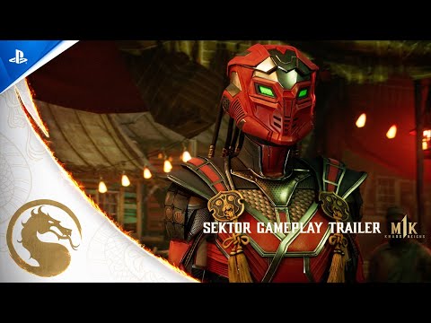 Mortal Kombat 1: Khaos Reigns - Official Sektor Gameplay Trailer | PS5 Games