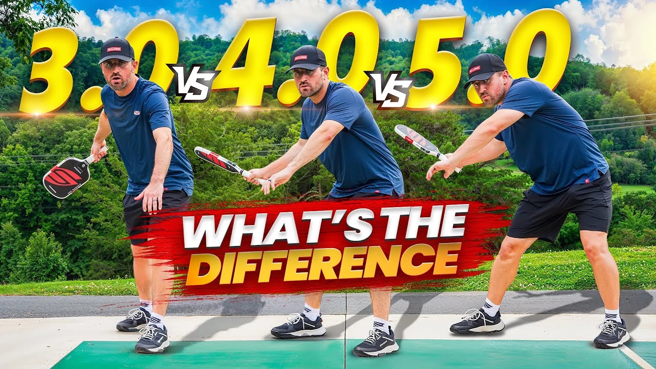 3.0 vs 4.0 vs 5.0: What Really Separates Pickleball Skill Levels