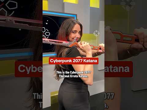The Cyberpunk 2077 Thermal Errata Katana has arrived at IGN Store! #ign #cyberpunk2077 #replica