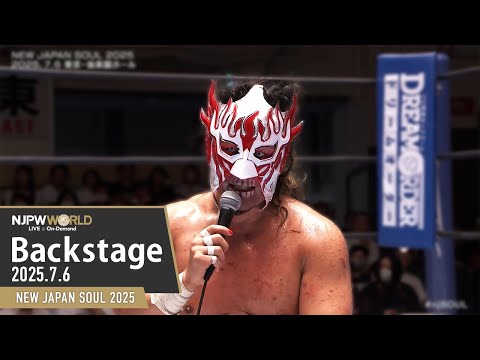 #njSOUL 6th Match Backstage (with Subtitles) 7/6/25 | NEW JAPAN SOUL 2025 第6試合 Backstage