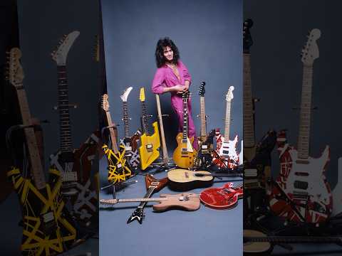 Neil Zlozower On Eddie Van Halen's Gibson Les Paul & Guitar Collection #vanhalen