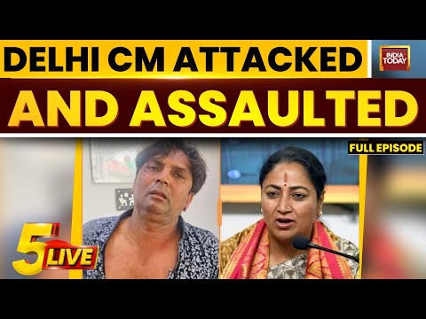 5Live With Sonal Mehrotra: Delhi CM Rekha Gupta Attacked | Online Gaming Ban Bill | School Stabbing