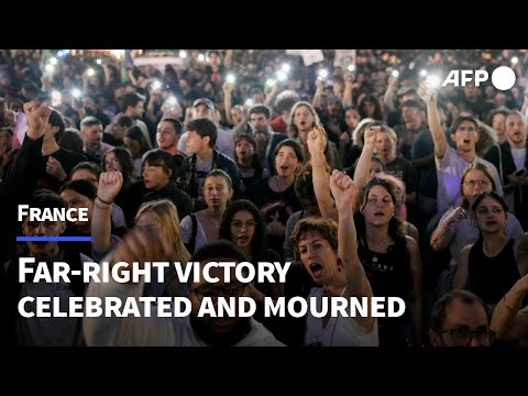 Far-right victory celebrated and mourned in divided France | AFP