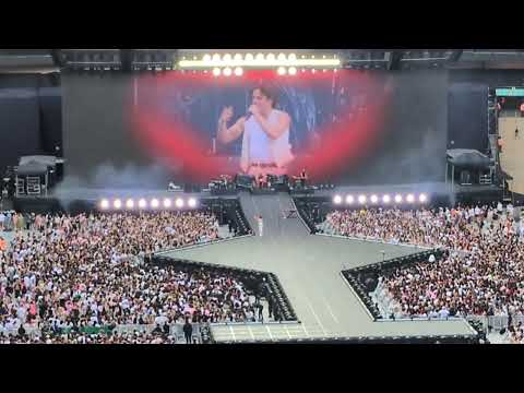 Benson Boone Performing "Be Someone" Live @ Wembley Stadium, London