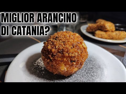 È questo il MIGLIOR ARANCINO di CATANIA? - Le famose granite siciliane del BAM BAR a Taormina