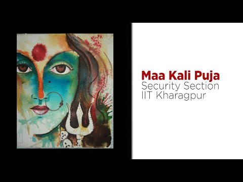 Maa Kali Puja, IIT Main Gate, Security Section - IIT Kharagpur