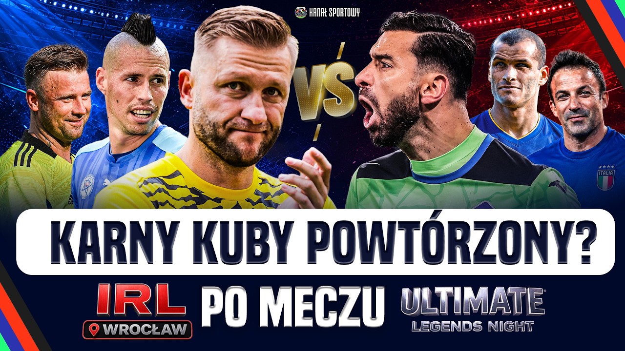 Irl po meczu ultimate legends night we wrocławiu. zapraszają dominik piechota i michał pol