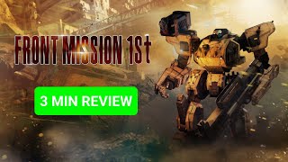 Vido-Test : Front Mission 1ST Remake 3 Min Video Review