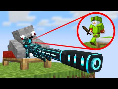 ich benutze heimlich OP WAFFEN in Bedwars