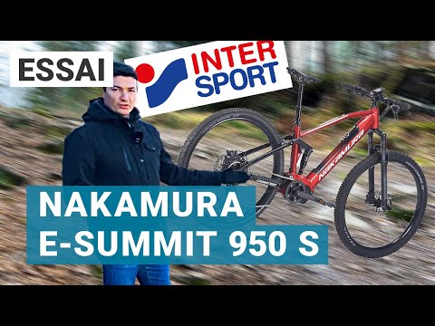 Test VTT électrique : l'Intersport Nakamura E-Summit 950S peut-il faire peur à Decathlon ?