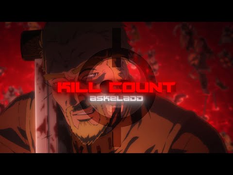 Askeladd Kill Count (On Screen) | Vinland Saga