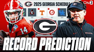 Georgia Bulldogs 2025 Record PREDICTION