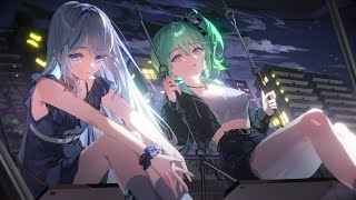 잿빛과 푸름 (灰色と青) / 아오쿠모 린 x 유즈하 리코 (Aokumo Rin x Yuzuha Riko) Cover
