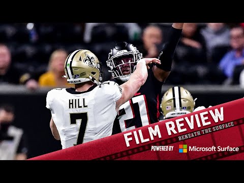 Breaking down the Falcons' pass rush against the New Orleans Saints | Film Review | Atlanta Falcons video clip