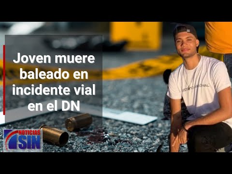 Joven muere baleado en incidente vial en el DN