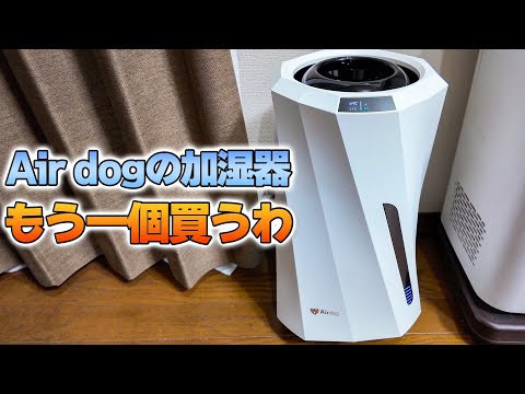 エアドッグの加湿器買ったらもう一つ欲しくなった！【Air dog moi】