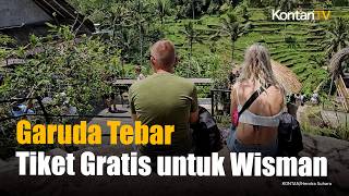 Garuda Tebar 170 Ribu Tiket Domestik Gratis untuk Wisman