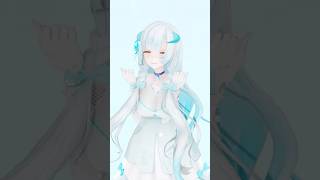 【MMD】うい麦畑でつかまえて　白闇るーね　【3D VTUBER】#shorts #4kショート