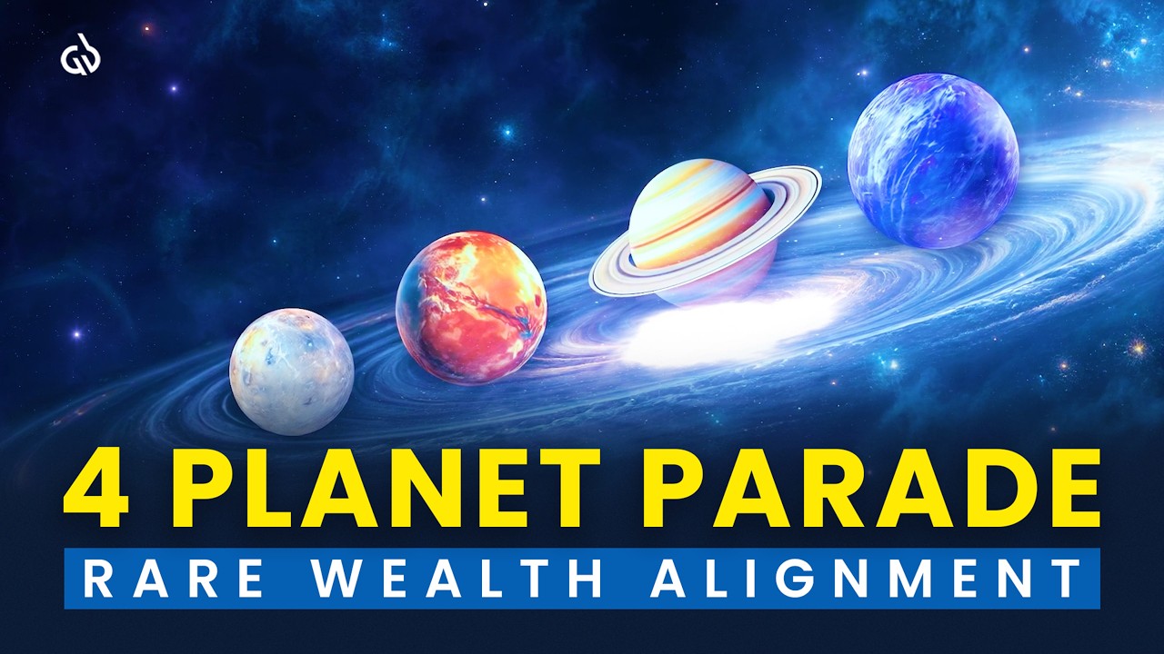 The 4 Planet Wealth Parade: April 18 Planetary Alignment (444 Hz)