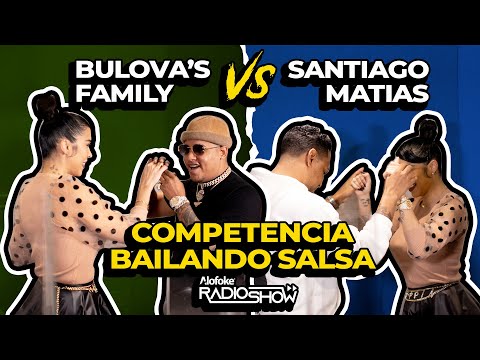 BULOVA VS SANTIAGO MATIAS - COMPETENCIA DE BAILE DE SALSA (HISTORICA ENTREVISTA PRESENTA ALBUM)