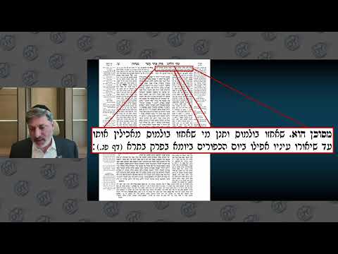(מרכז דף יומי מנחות דף צה. ר' אלי סטפנסקי שליטא (לא ערוך