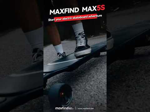 Max5S e-skateboard can bring you a riding experience like never before #maxfind#automobile #esk8