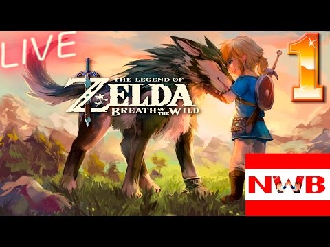 Live - The Legend of Zelda: Breath of The Wild #1 - O Início!